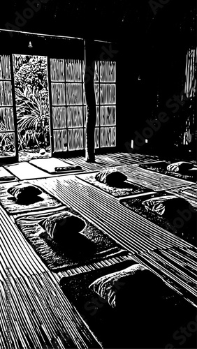 Serenity Found in Yoga Studio