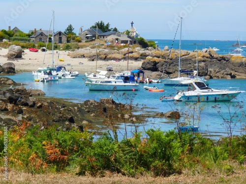Fotografia Rivage aux îles Chausey, France