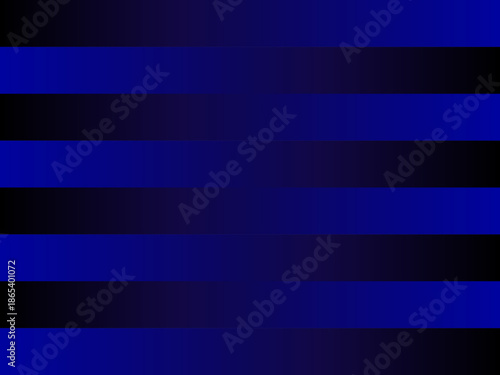 ブルーのグラデーション横ストライプ抽象背景/Blue Gradient Horizontal Stripe Abstract Background