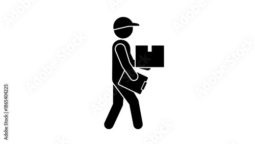 silhouette of a woman with shopping bags