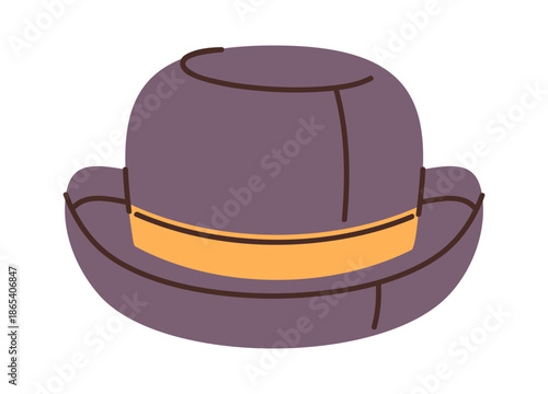 Classic fedora hat male headwear