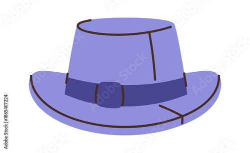 Purple unisex hat fashion headwear