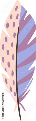 Tribal plumage colorful tribal pattern