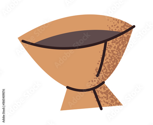 Portion of soy sauce sticker