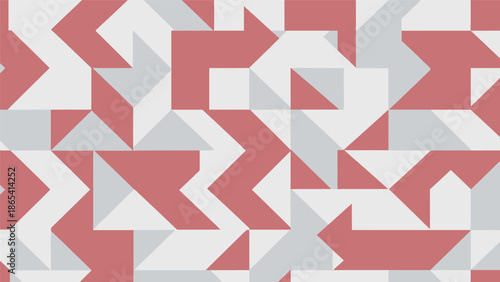 Page Page Layout Design Elements with Arrows and Geometric Shapes.