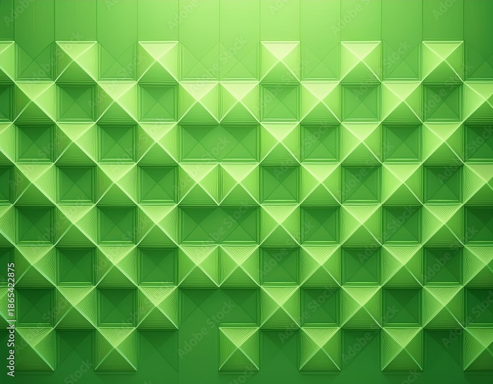 Obraz premium abstract light green background with a geometric square pattern retro game background