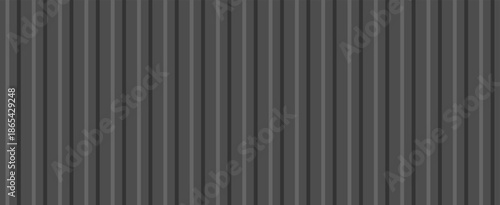 Black shipping container wall. Texture and background cargo container. Flat style