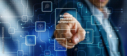 Business Process Automation. Technology to automate business tasks with AI
