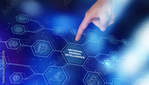 AGI (Artificial General Intelligence) human-like intelligence in machines, adaptable to any task or environment