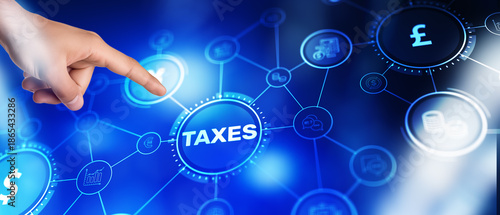 TAX. Personal income tax. Business Finance concept 2026