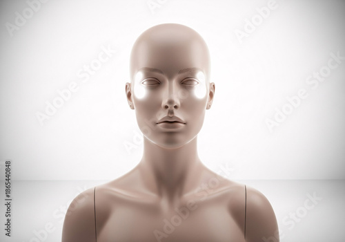 Mannequin Head and Chest Display