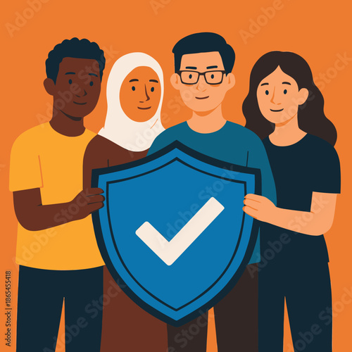 People Group Consumer Rights Day Icon