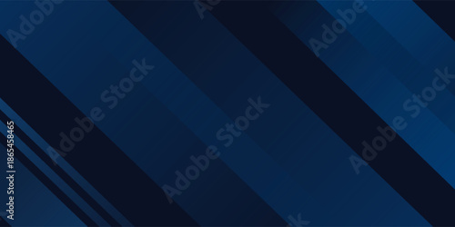 Blue black abstract background geometry shine and layer element vector for presentation design. Suit for business, corporate, institution, party.