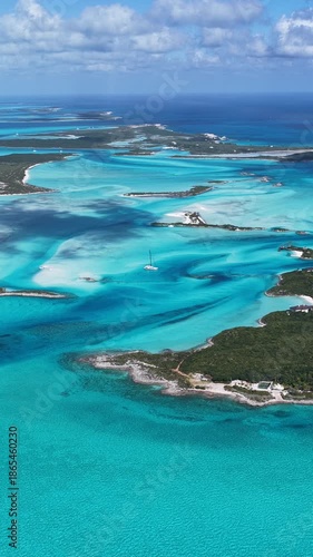 Wallpaper Mural Exuma Skyline In Exuma Black Point Bahamas. Bird Eye View Of A Amazing Coastal Beach In The Summer Holiday. Shore Clouds Sky Beach Sea. Shore Seaside Travel. Exuma Black Point. Torontodigital.ca