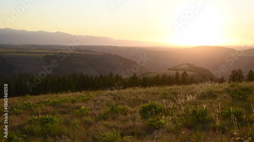 Sunset Over Cow Pasture
