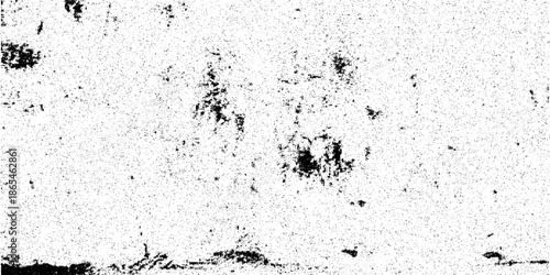 Rough black and white texture vector. Distressed overlay texture. Grunge background. Abstract textured effect. Vector Illustration. Black isolated on white background. EPS10.