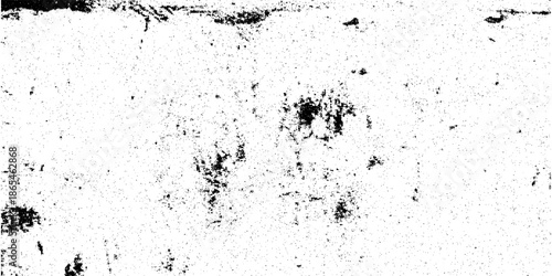 Rough black and white texture vector. Distressed overlay texture. Grunge background. Abstract textured effect. Vector Illustration. Black isolated on white background. EPS10.