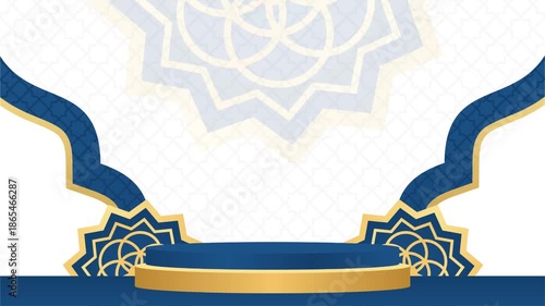 Islamic Arch Motion Background