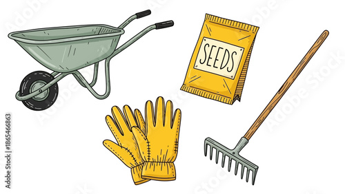 Essential Gardening Tools and Supplies for Cultivating Your Garden.