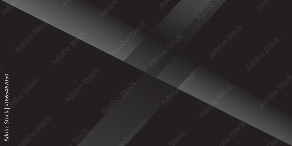 Fototapeta premium Minimalist black premium abstract background with luxury dark geometric elements. Exclusive wallpaper design for poster, brochure, presentation, website etc. - Vector EPS 10