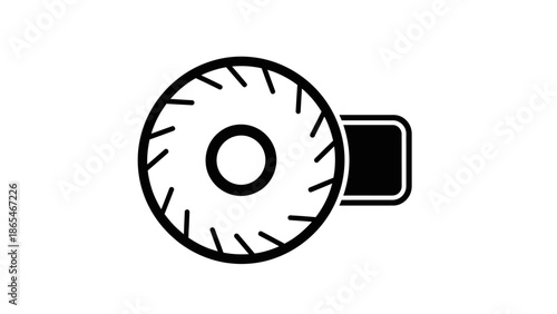 Paintbrush with brown paint dripping on white background.