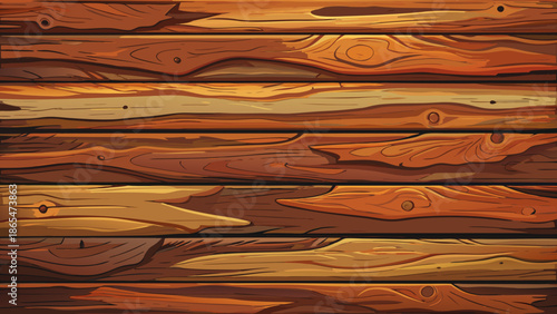 Rustic Wooden Planks Natural Grain Texture Background Isolated background