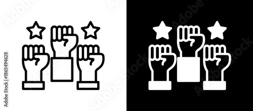 Team Spirit whiteblack icon