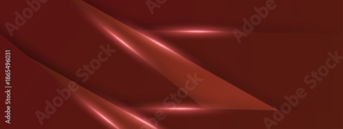 Red geometric shapes with light accents, ideal for abstract backgrounds, modern designs, tech graphics, or bold digital artworks