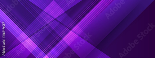 Purple geometric abstract design with angular shapes and linear details. Perfect for modern backgrounds, banners, and digital projects requiring a contemporary touch
