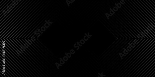 Linear arrow halftone background. Striped gradient triangle texture. Line arrows center pointing. Thin to thick repeating stripe backdrop for poster, cover, banner.