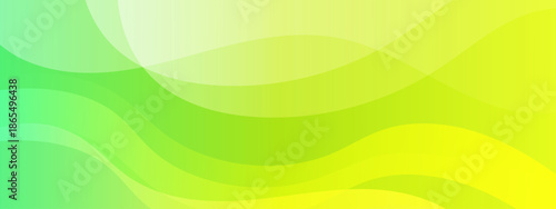 Overlapping transparent curves created in a green and yellow gradient. Great for dynamic backgrounds, branding materials, and abstract designs