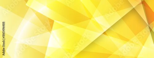 Yellow and orange abstract geometric background design for modern and vibrant marketing materials, website headers, and social media graphics