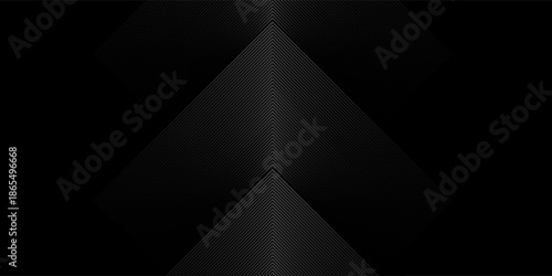 Linear arrow halftone background. Striped gradient triangle texture. Line arrows center pointing. Thin to thick repeating stripe backdrop for poster, cover, banner.