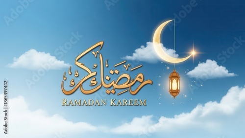 Celebrating ramadan kareem with elegance and grace