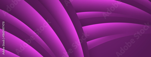 Abstract purple curves with shadow layering, create modern backgrounds, designs, covers, social media posts, or website banners, adding depth and interest