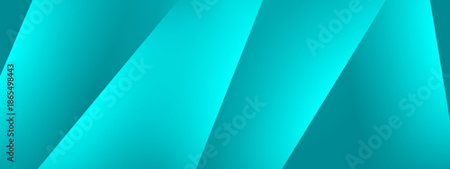Abstract background design in teal gradient with shaded segments, perfect for modern presentations or digital artworks needing a sleek touch