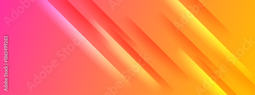 Diagonal pink, red, and yellow stripes an energetic and vibrant design perfect for backgrounds, banners, stationery, and summer themed projects