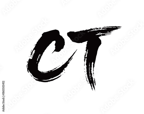 CT矢量书法手写毛笔字
