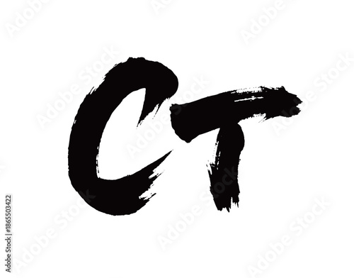 CT矢量书法手写毛笔字
