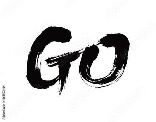 GO矢量书法手写毛笔字
