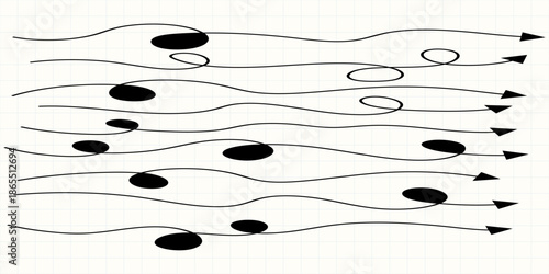 Abstract geometric pop art background with wave pattern. Vector pattern. overlay geometric design of trendy Memphis 80s-90s style