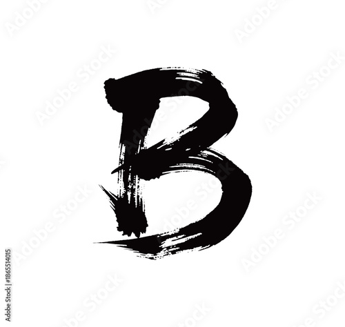B矢量书法手写毛笔字
