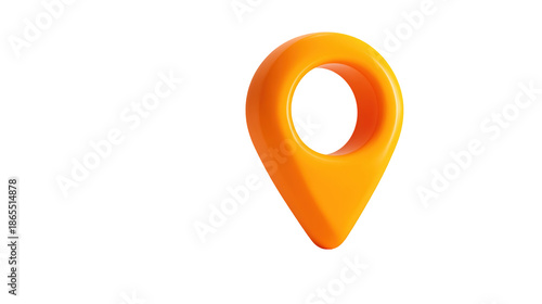 3d geo pin. Realistic map geotag, red pin road point place marker address navigation tag pinpoint city street location position pointer travel trip mark, exact vector illustration