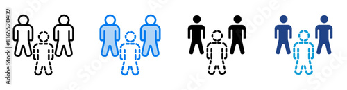 Shortage icon set multiple style collection