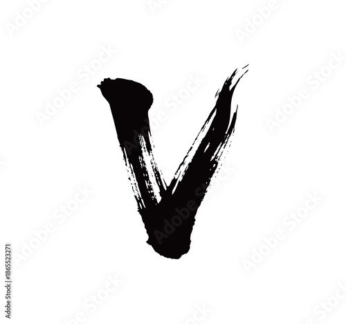 V矢量书法手写毛笔字
