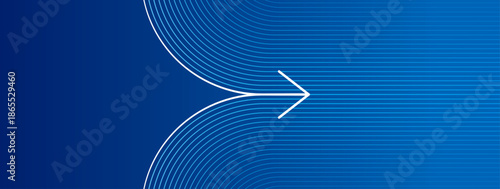 矢印、線、グラデーション、アイコン、イノベーション、マーケティング、方向性、コンセプト、計画、移行、モダン、ソリューション