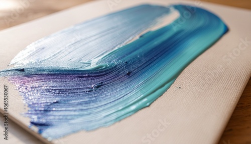 Diluted paint wash texture with natural pigment spread.