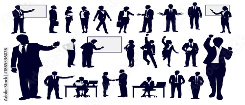 Set of People vector illustration