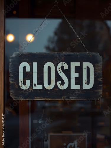 sign for closed