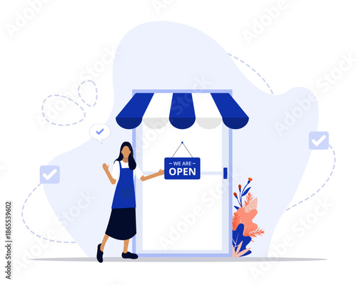 We are open concept illustration. Suitable for landing page, ui, web, App intro card, editorial, flyer, and banner.
